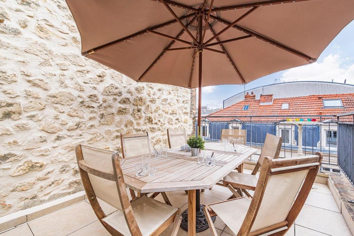 Bar A Bulles - Ancien Comptoir Transforme Villa Reims Luaran gambar