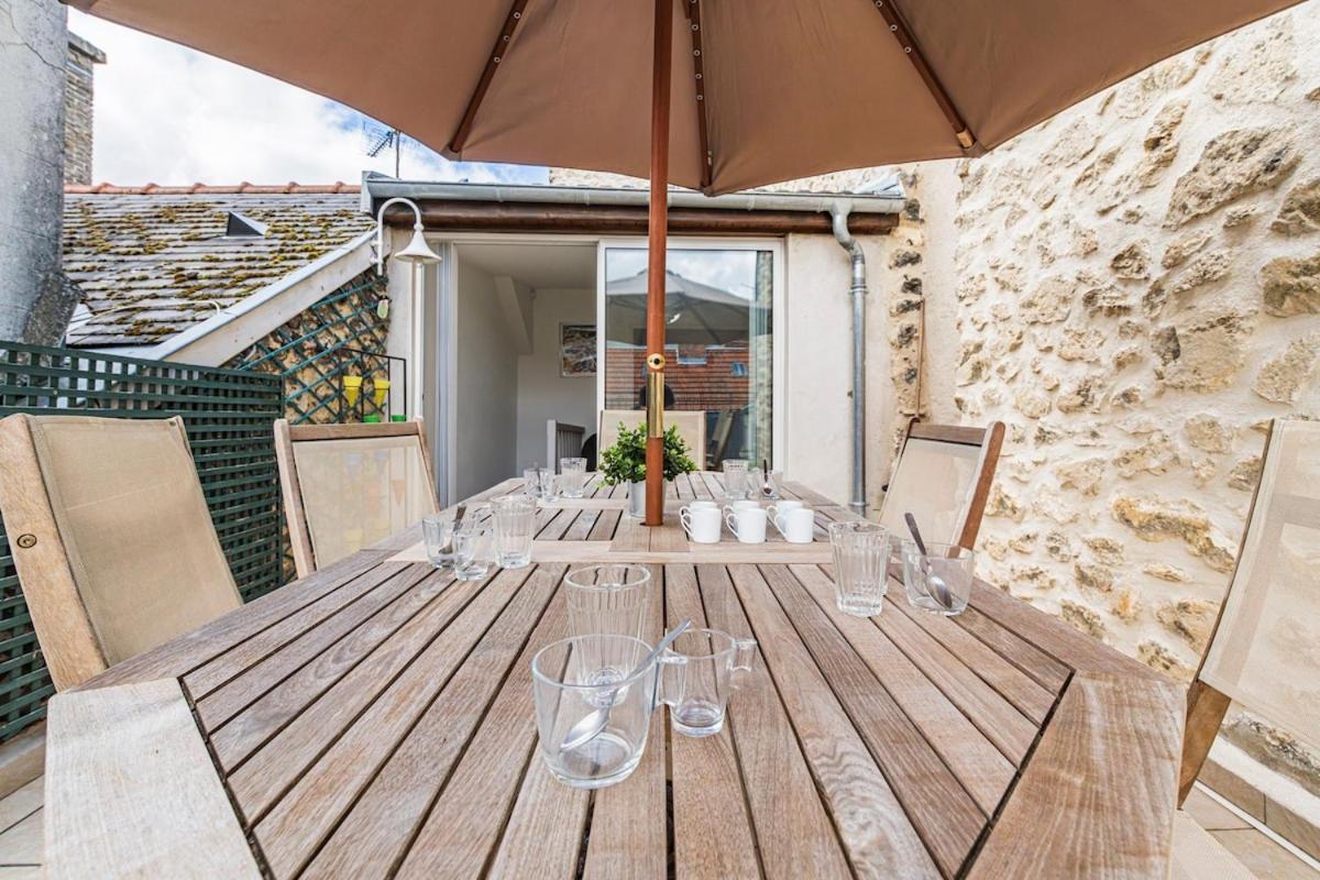 Bar A Bulles - Ancien Comptoir Transforme Villa Reims Luaran gambar
